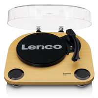 Lenco LS-40WD piatto audio Giradischi con trasmissione a cinghia Legno Semiautomatico [LS-40WD]
