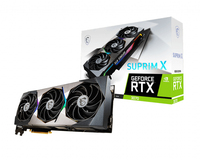 MSI RTX 3070 SUPRIM X 8G LHR scheda video NVIDIA GeForce 8 GB GDDR6 [V390-263R]