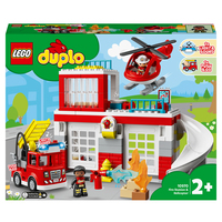 LEGO Caserma dei Pompieri ed elicottero [10970]
