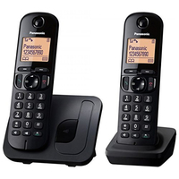 Panasonic KX-TGC212 Telefono DECT Identificatore di chiamata Nero [KX-TGC 212 PDB]