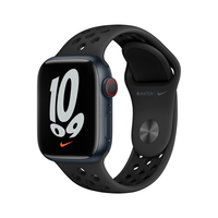 Smartwatch Apple Watch Nike Series 7 OLED 41 mm 4G Nero GPS (satellitare) [MKJ43B/A]