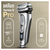 Braun Series 9 Pro 81744531 rasoio elettrico Trimmer Argento [4210201372578]