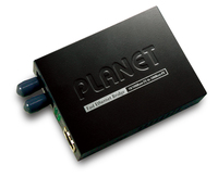 PLANET FT-801 convertitore multimediale di rete 100 Mbit/s 1310 nm Modalità multipla Nero [FT-801-UK]