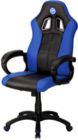 Sedia da gamer Qubick Inter gaming per PC Seduta imbottita Nero, Blu