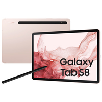 Samsung Galaxy Tab S8 Tablet Android 11 Pollici Wi-Fi RAM 8 GB 128 12 Pink Gold [Versione italiana] 2022 [SM-X700NIDAEUE]