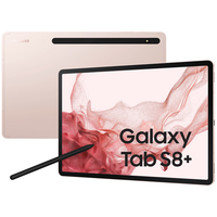 Samsung Galaxy Tab S8+ Tablet Android 12.4 Pollici Wi-Fi RAM 8 GB 128 12 Pink Gold [Versione italiana] 2022 [SM-X800NIDAEUE]