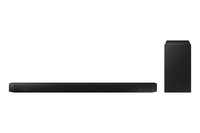 Altoparlante soundbar Samsung Soundbar HW-Q600B/ZF con subwoofer 3.1.2 canali 360W 2022, suono immersivo e ottimizzato, effetto cinema surround, gaming mode [HW-Q600B/ZF]