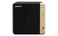 QNAP TS-464-4G server NAS e di archiviazione Tower Collegamento ethernet LAN Nero [TS-464-4G]