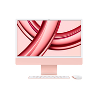 Apple iMac con Retina 24'' Display 4.5K M3 chip 8‑core CPU e 10‑core GPU, 256GB SSD - Rosa [MQRT3T/A]
