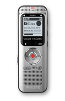 Philips Voice Tracer DVT2015 dittafono Memoria interna e scheda di memoria Argento [DVT_2015]