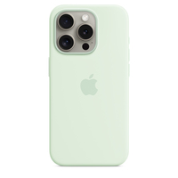 Custodia per smartphone Apple MagSafe in silicone iPhone 15 Pro - Menta fredda [MWNL3ZM/A]