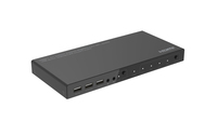 Microconnect MC-HDMIKVM0401-4K switch per keyboard-video-mouse [kvm] Nero (4K@60Hz HDMI KVM switch, 4x1 - 4:4:4 Warranty: 300M) [MC-HDMIKVM0401-4K]