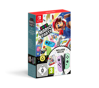 Videogioco Nintendo Super Mario Party (codice gioco digitale) + Coppia di Joy-con Viola pastello e Verde [10012573]