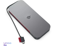 Batteria portatile Lenovo GO Polimeri di litio (LiPo) 10000 mAh Carica wireless Grigio [G0A3LG1WWW]