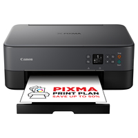 Stampante inkjet Canon PIXMA TS5350i BK stampante a getto d'inchiostro A colori 4800 x 1200 DPI A4 Wi-Fi (Canon - Multifunction printer colour ink-jet [210 297 mm], Legal [216 356 mm] [original] A4/Legal [media] up to 13 ipm [printing] 200 [4462C088AA]