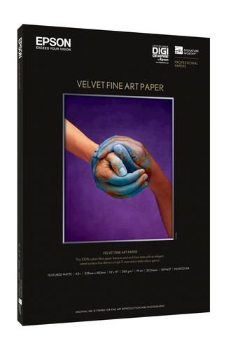 Epson Velvet Fine Art Paper [C13S041637]