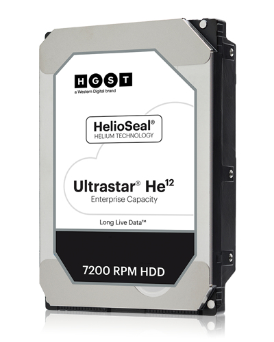 Western Digital Ultrastar He12 disco rigido interno 12 TB 7200 Giri/min 256 MB 3.5