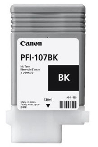 Cartuccia inchiostro Canon PFI-107BK cartuccia d'inchiostro 1 pz Originale Nero [6705B001]