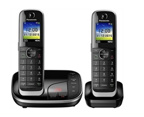 Panasonic KX-TGJ322 Telefono DECT Identificatore di chiamata Nero [KX-TGJ322GB]
