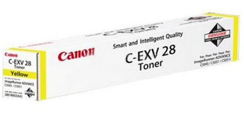 Canon C-EXV 28 cartuccia toner 1 pz Originale Giallo [2801B002]