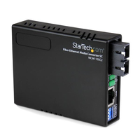 StarTech.com Convertitore media Ethernet fibra multimodale 10/100 SC 2 km [MCM110SC2EU]