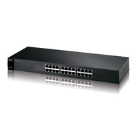 Switch di rete Zyxel ES1100-8P Non gestito Fast Ethernet (10/100) Supporto Power over (PoE) Nero [ES1100-8P-GB0102F]