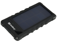 Batteria portatile Sandberg Outdoor Solar Powerbank 16000 (Outdoor - 16000, Black, Universal, Lithium-Ion [Li-Ion], mAh, Solar, 5 V Warranty: 60M) [420-35]