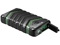Batteria portatile Sandberg Survivor Powerbank 20100 (Survivor - 20100, Black,Green, Universal, IP67, Lithium-Ion [Li-Ion], mAh, USB Warranty: 60M) [420-36]