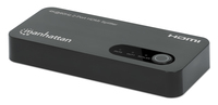 Manhattan 207614 ripartitore video HDMI 2x (HDMI 4K SPLITTER 2 PORT-4K/60HZ - MICRO-USB POWERED BLACK) [207614]