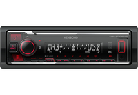 Autoradio Kenwood Electronics KMM-BT408DAB Ricevitore multimediale per auto Nero 88 W Bluetooth [KMMBT408DAB]