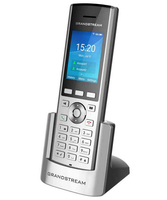 Grandstream Networks WP820 telefono IP Nero, Argento 2 linee LCD Wi-Fi (Ip Phone Black, Silver - Lines Lcd Warranty: 12M) [WP820]