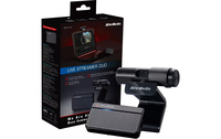 AVerMedia BO311D Live Streamer DUO webcam 2 MP 1920 x 1080 Pixel USB 2.0 Nero