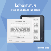 Lettore eBook Rakuten Kobo Libra 2 lettore e-book Touch screen 32 GB Wi-Fi Nero