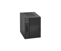 Barebone Asrock DeskMeet X300 PC di dimensioni 8L Nero AMD Presa AM4 [90BXG4501-A10GA0W]