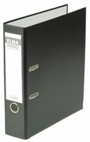 Elba Smart Original raccoglitore ad anelli A4 Nero (Elba Coloured Board Lever Arch File Paper on 80mm Spine Width Black [Pack 10] - 100202217) [100202217]
