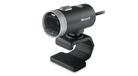Microsoft LifeCam Cinema webcam 1 MP 1280 x 720 Pixel USB 2.0 Nero, Argento [H5D-00014]