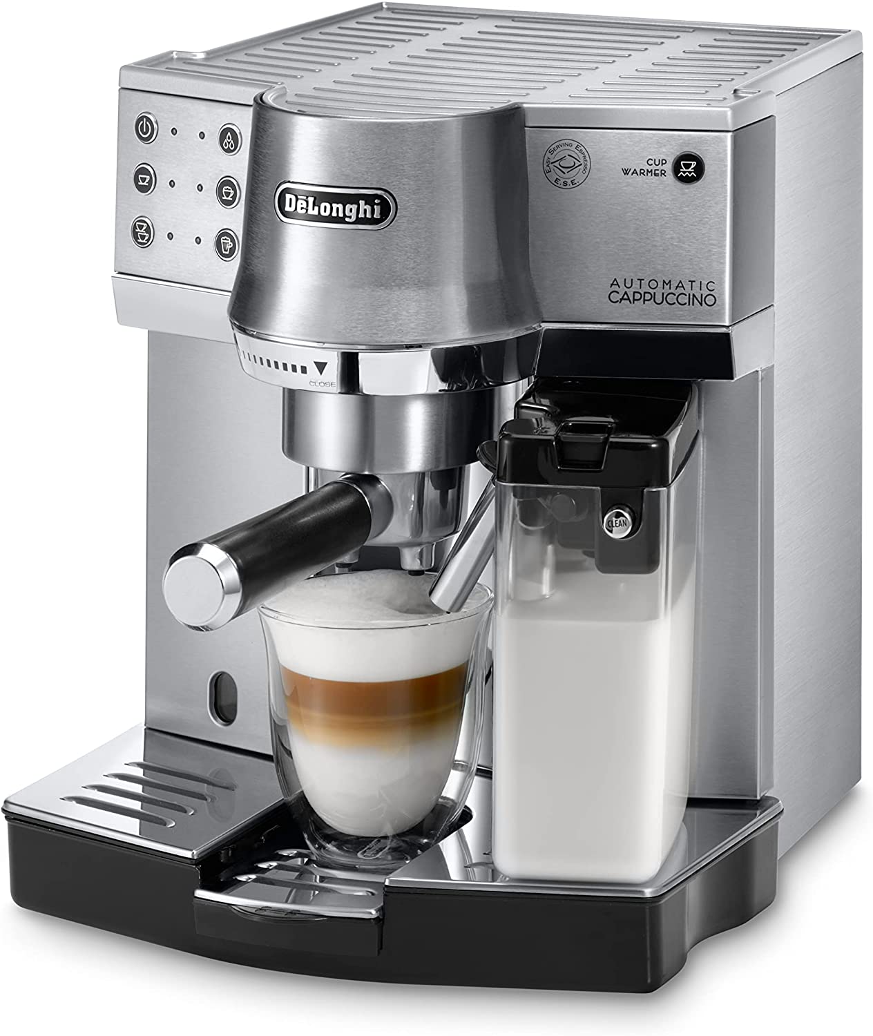 Macchina per caffè DeLonghi espresso EC 860.M argento [EC860.M]