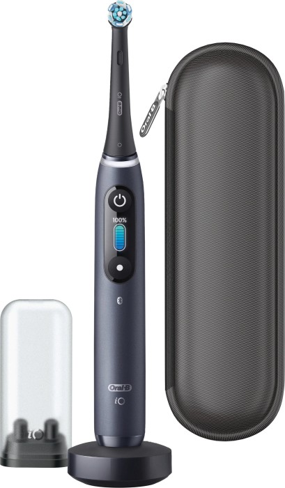 Braun Oral-B iO Series 8 Limited Edition, spazzolino elettrico nero, onice nero [4210201364160]