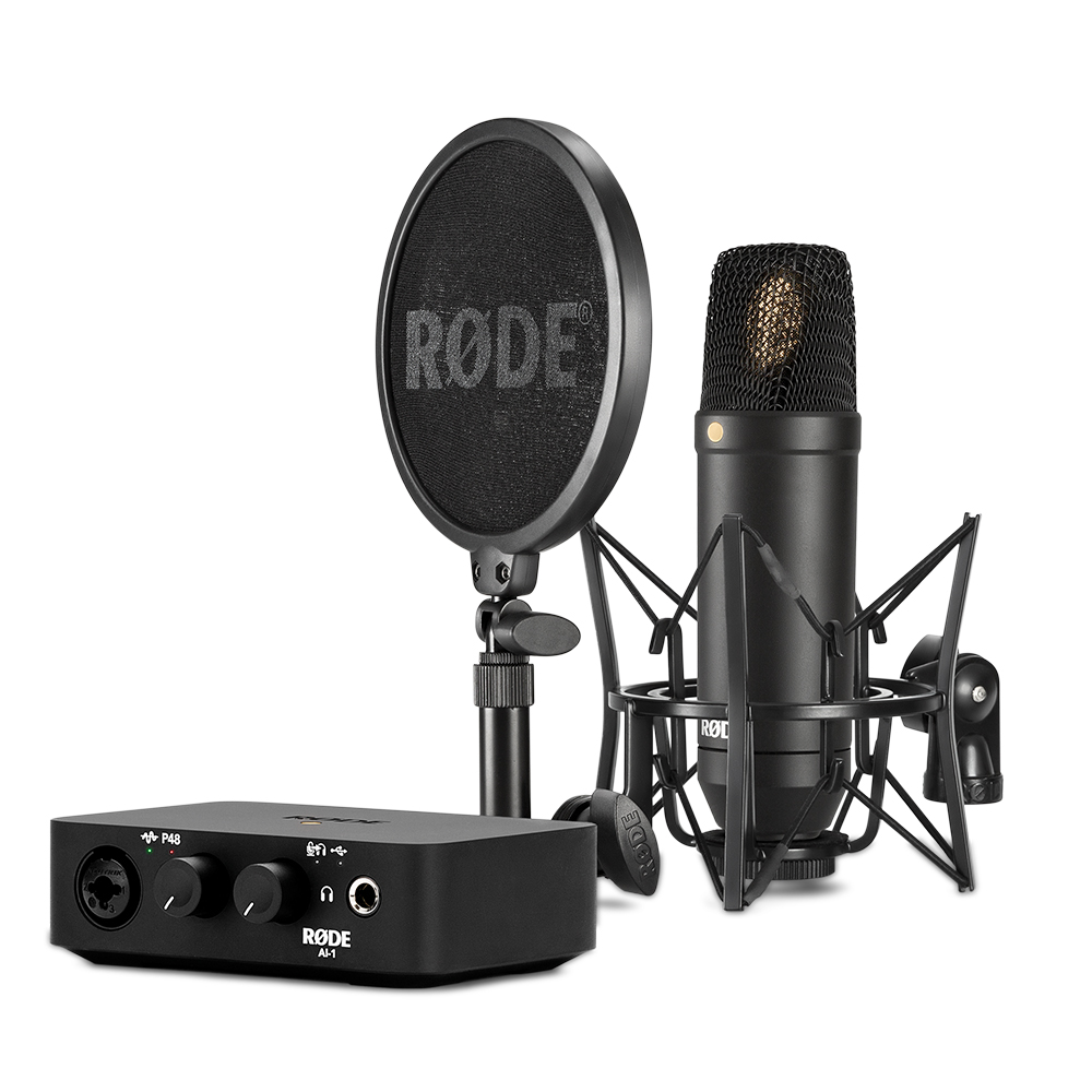 Rode Microphones NT1-A Kit completo da studio, microfono nero [NT1AI1KIT]