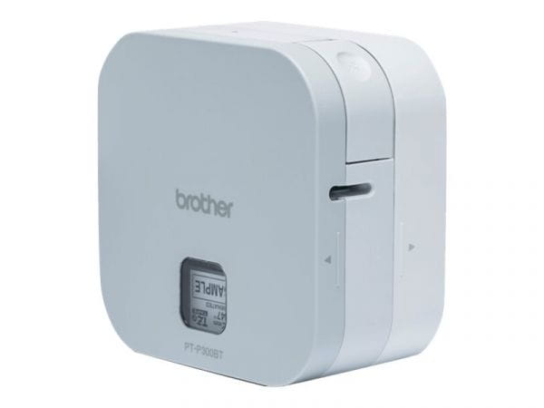 Stampante per etichette/CD Brother P-Touch Cube PT-P300BT - stampante etichette trasferimento termico rotolo (1,2 cm) [PTP300BTRG2]