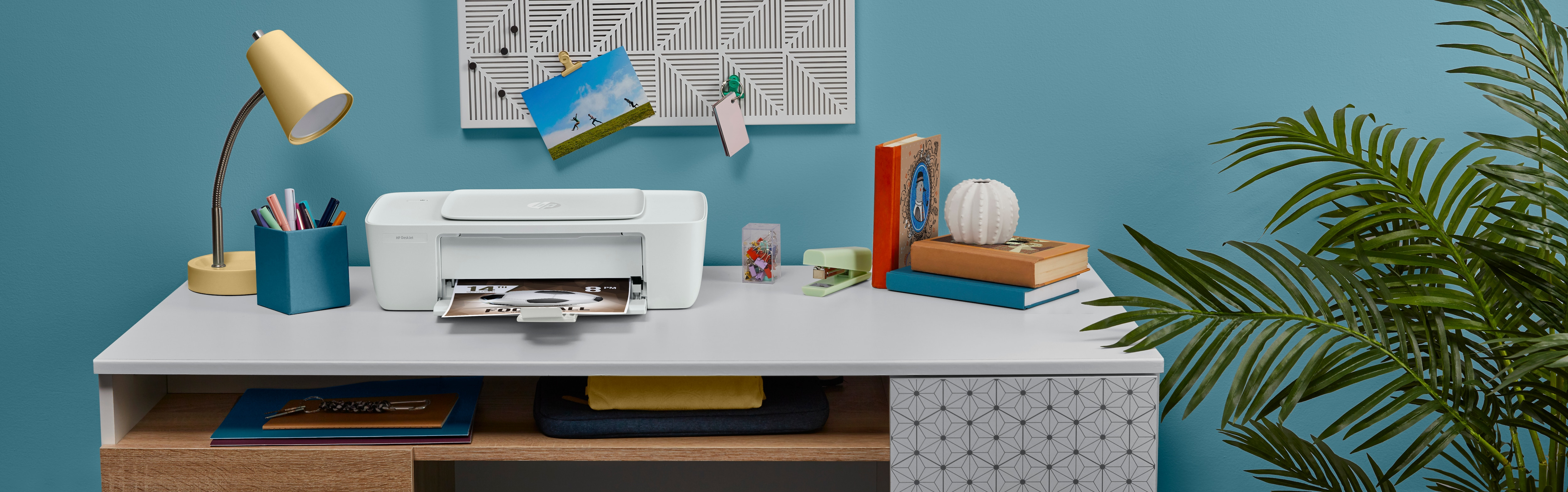 Multifunzione HP DeskJet 2320 All-in-One Printer, Color, Stampante per Home, Stampa, copia, scansione, scansione verso PDF [7WN42B]