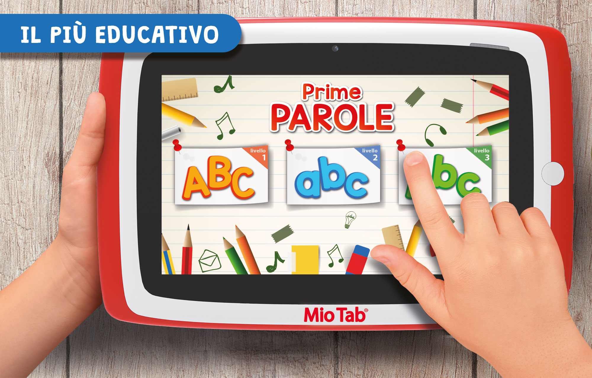 Tablet per bambini Lisciani 97005 tablet da bambino 16 GB Wi-Fi Multicolore