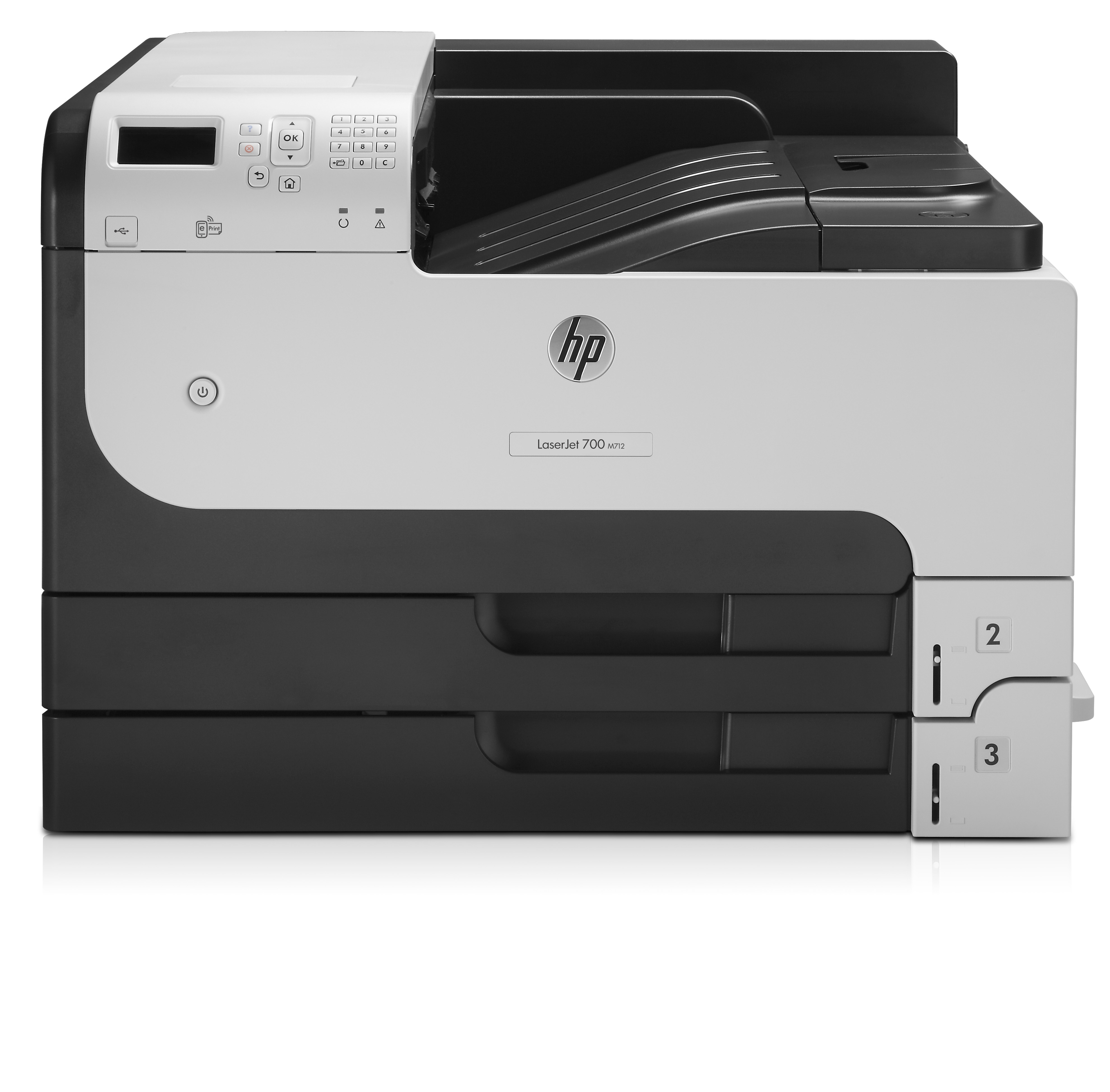Stampante laser HP LaserJet Enterprise 700 M712dn, Bianco e nero, per Aziendale, Stampa, Porta USB frontale, Stampa fronte/retro [CF236A]
