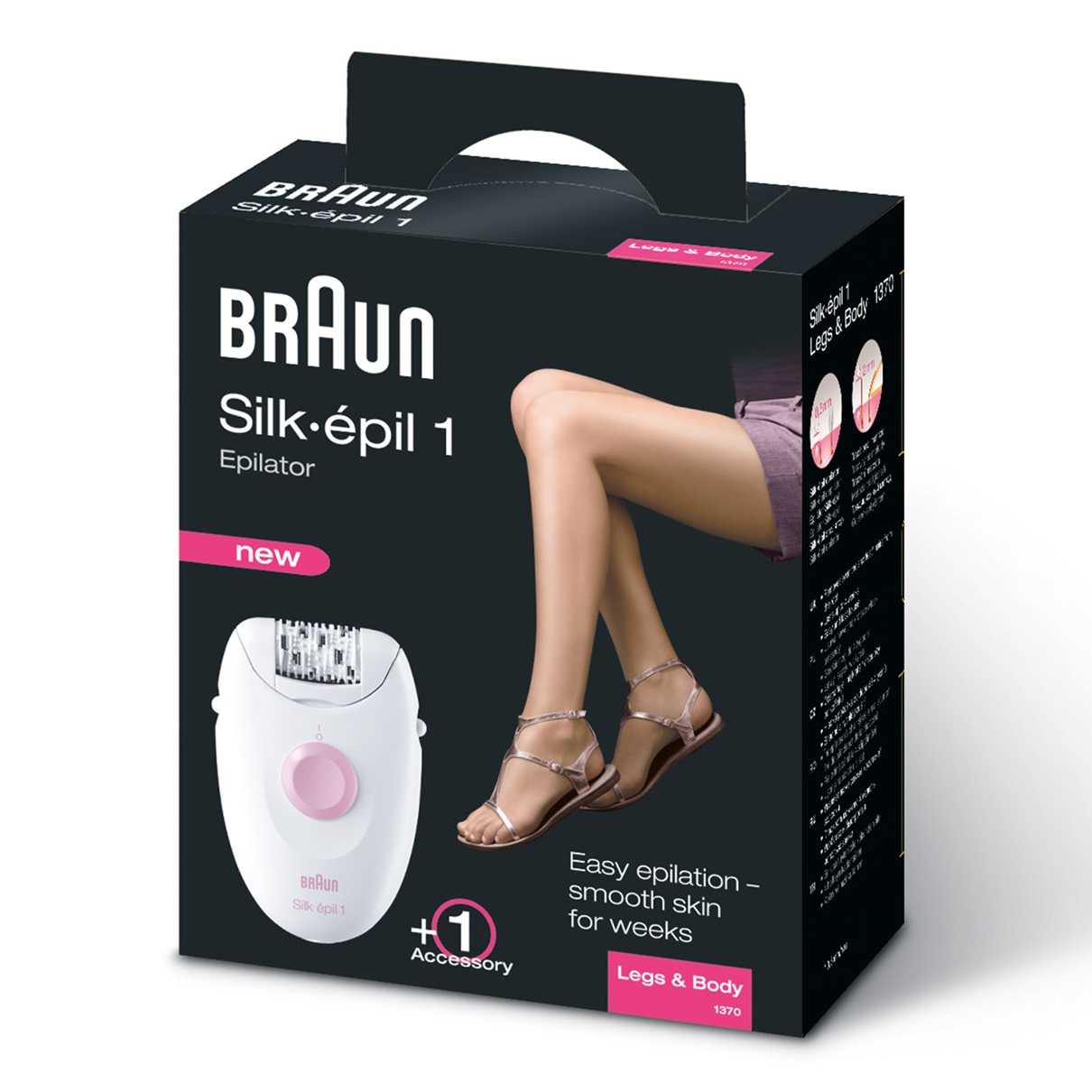 Epilatore Braun 1370 Legs & Body / Silk-épil 1