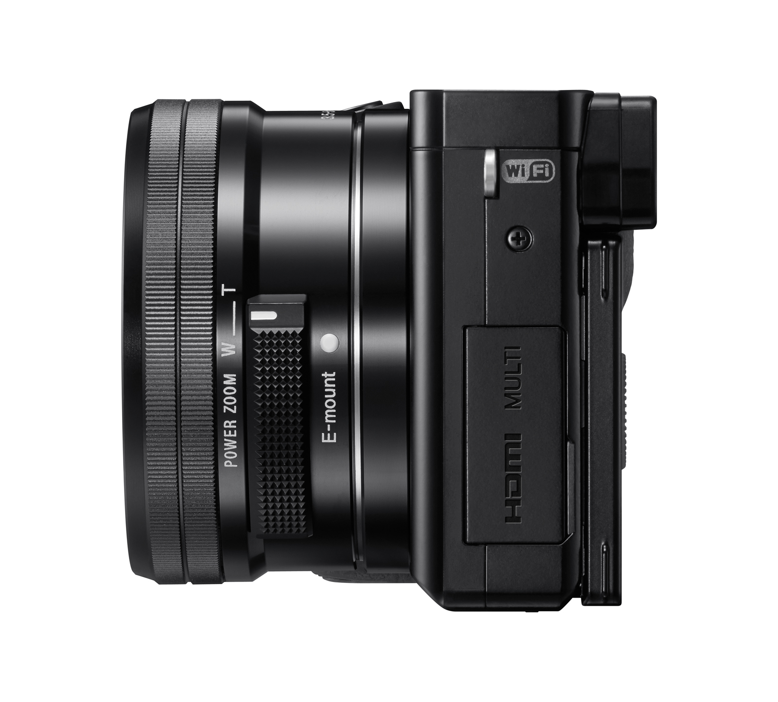 Fotocamera digitale Sony Alpha 6000, fotocamera mirrorless ad attacco E, sensore APS-C, 24.3 MP [ILCE6000B.CEC]