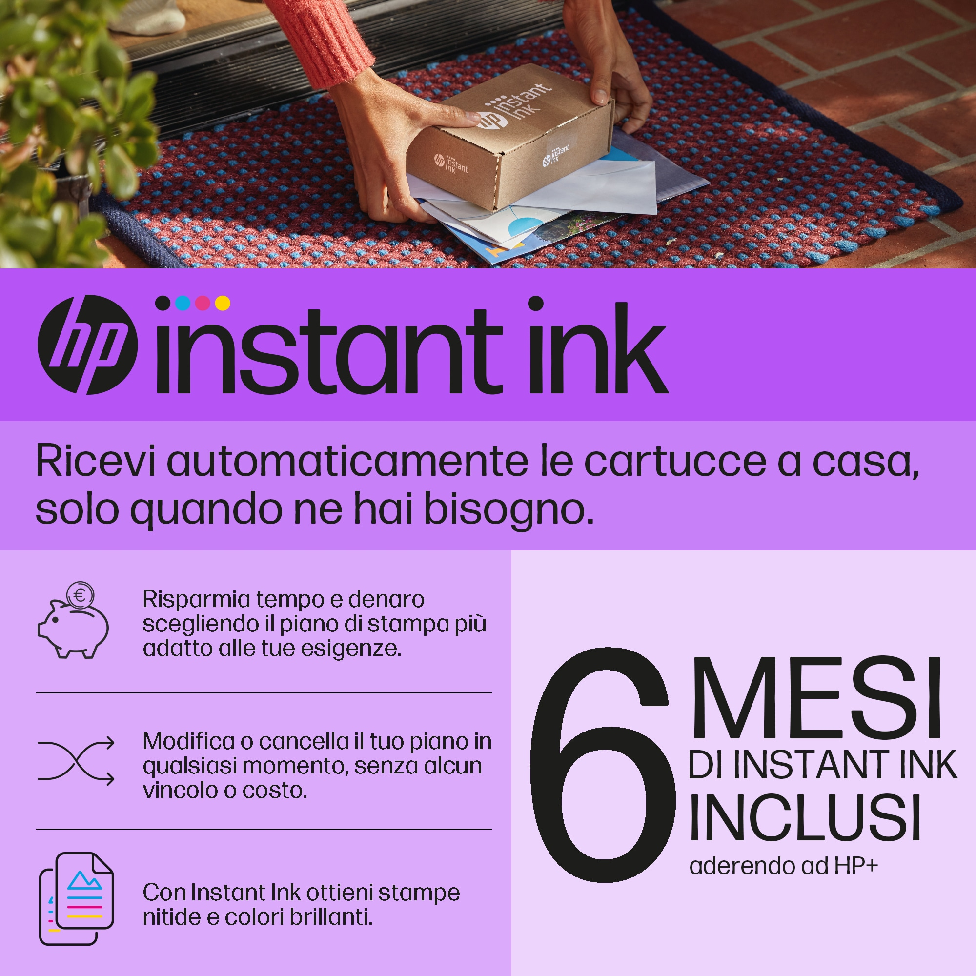 HP DeskJet Stampante multifunzione 4120e, Colore, per Casa, Stampa, copia, scansione, invio fax da mobile, HP+; Idoneo Instant Ink; scansione verso PDF [26Q90B]