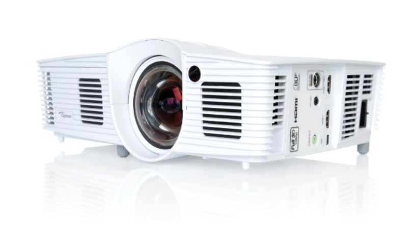 Optoma EH200ST videoproiettore Proiettore a corto raggio 3000 ANSI lumen DLP 1080p (1920x1080) Compatibilità 3D Bianco [95.8ZF01GC0E.LR]