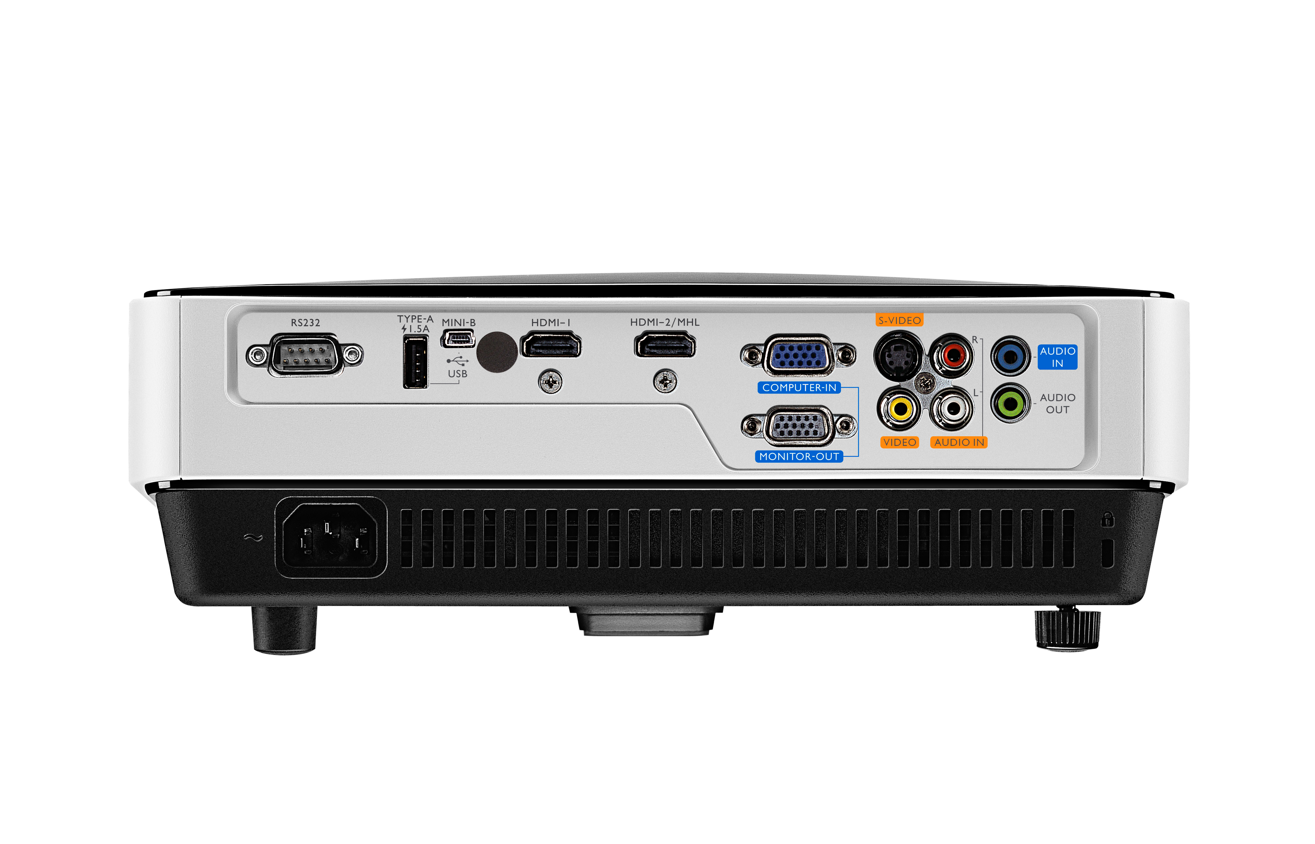 BenQ MX631ST videoproiettore Proiettore a corto raggio 3200 ANSI lumen DLP XGA (1024x768) Compatibilità 3D Nero, Bianco [9H.JE177.13E]