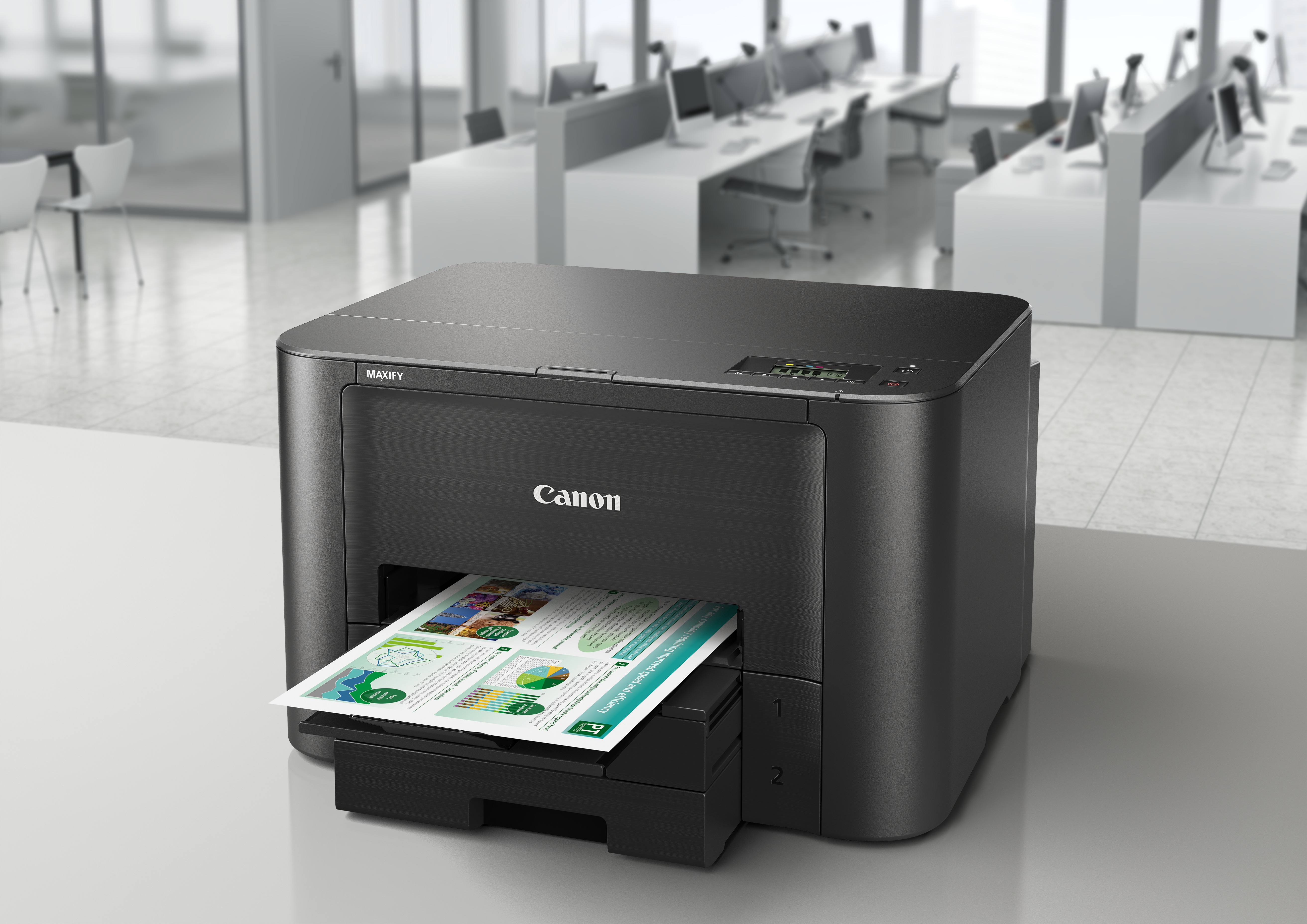 Stampante inkjet Canon MAXIFY iB4150 stampante a getto d'inchiostro A colori 600 x 1200 DPI A4 Wi-Fi [0972C006]