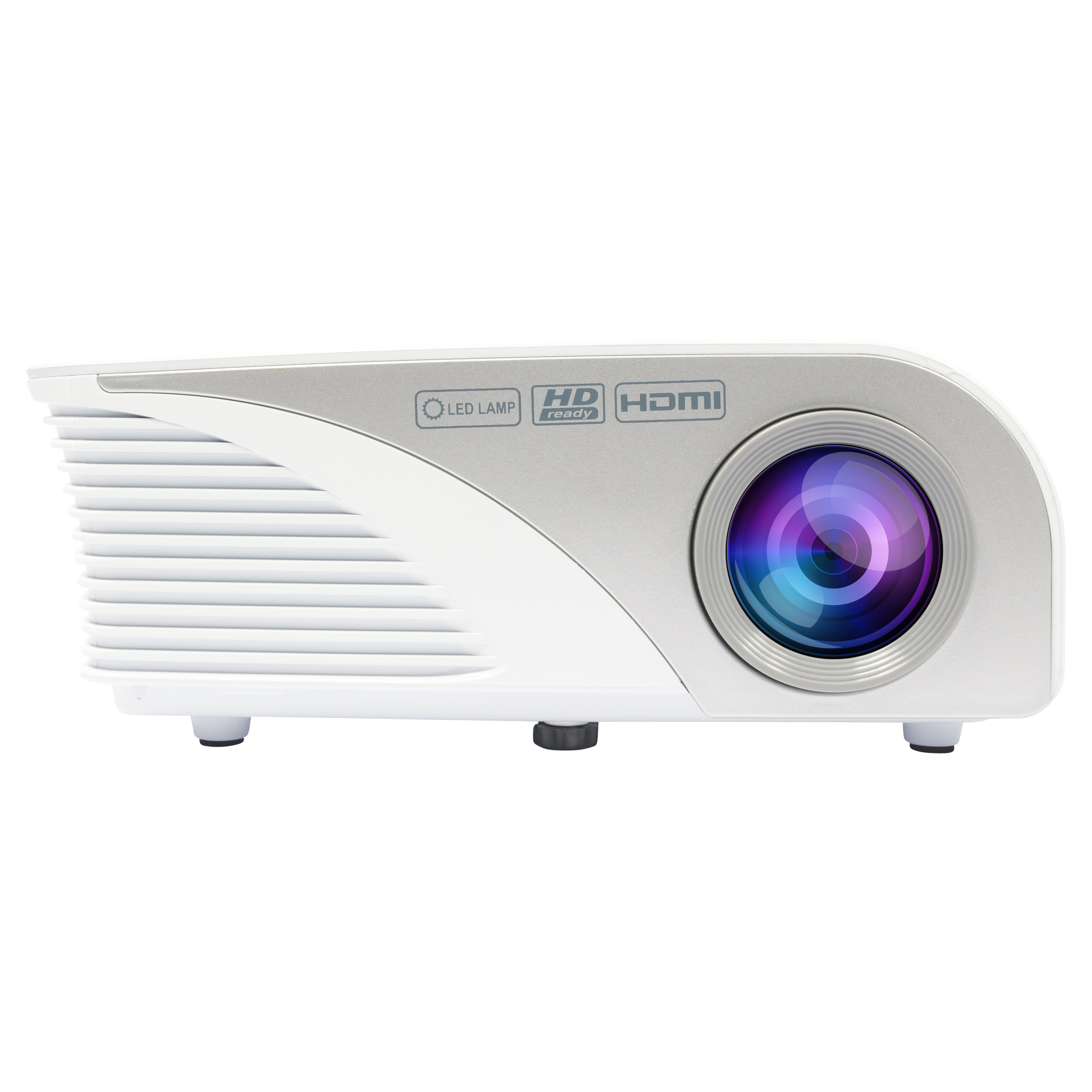 Salora 40BHD1200 videoproiettore Proiettore a corto raggio 65 ANSI lumen LED Grigio, Bianco [40BHD1200]